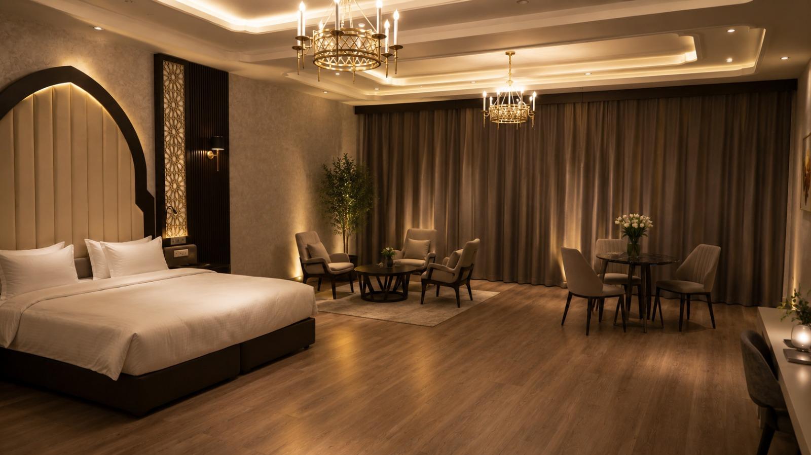 Refined guest room interior at HADITH Hotel