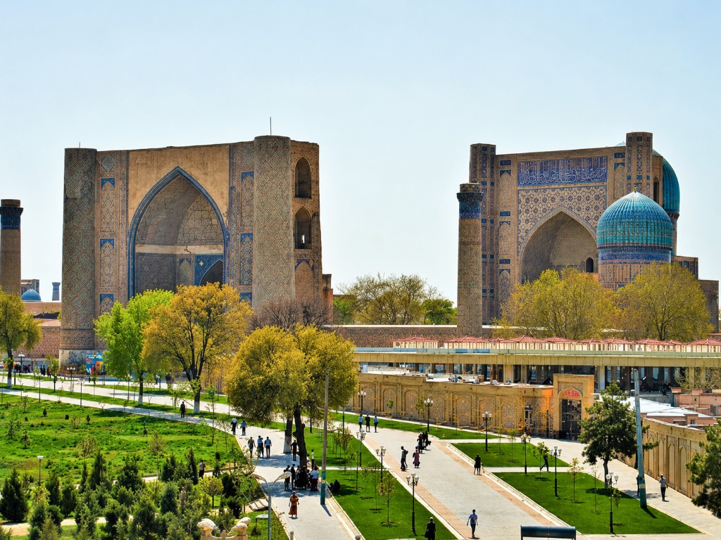 Registan Square in Samarkand